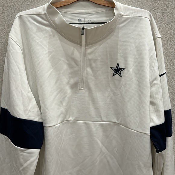 Nike Dri-Fit 3/4 Zip NFL Cowboys Midlayer 3XL - Picture 3 of 4